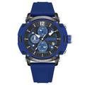Men's multi-function watch with digital display, luminous hands, 51mm case, available in five colours
