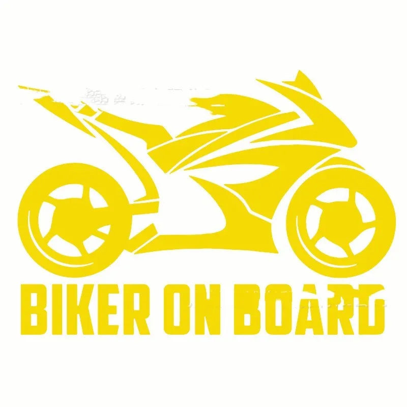 Motorcycle reflective sticker PET material available in multiple colours and sizes
