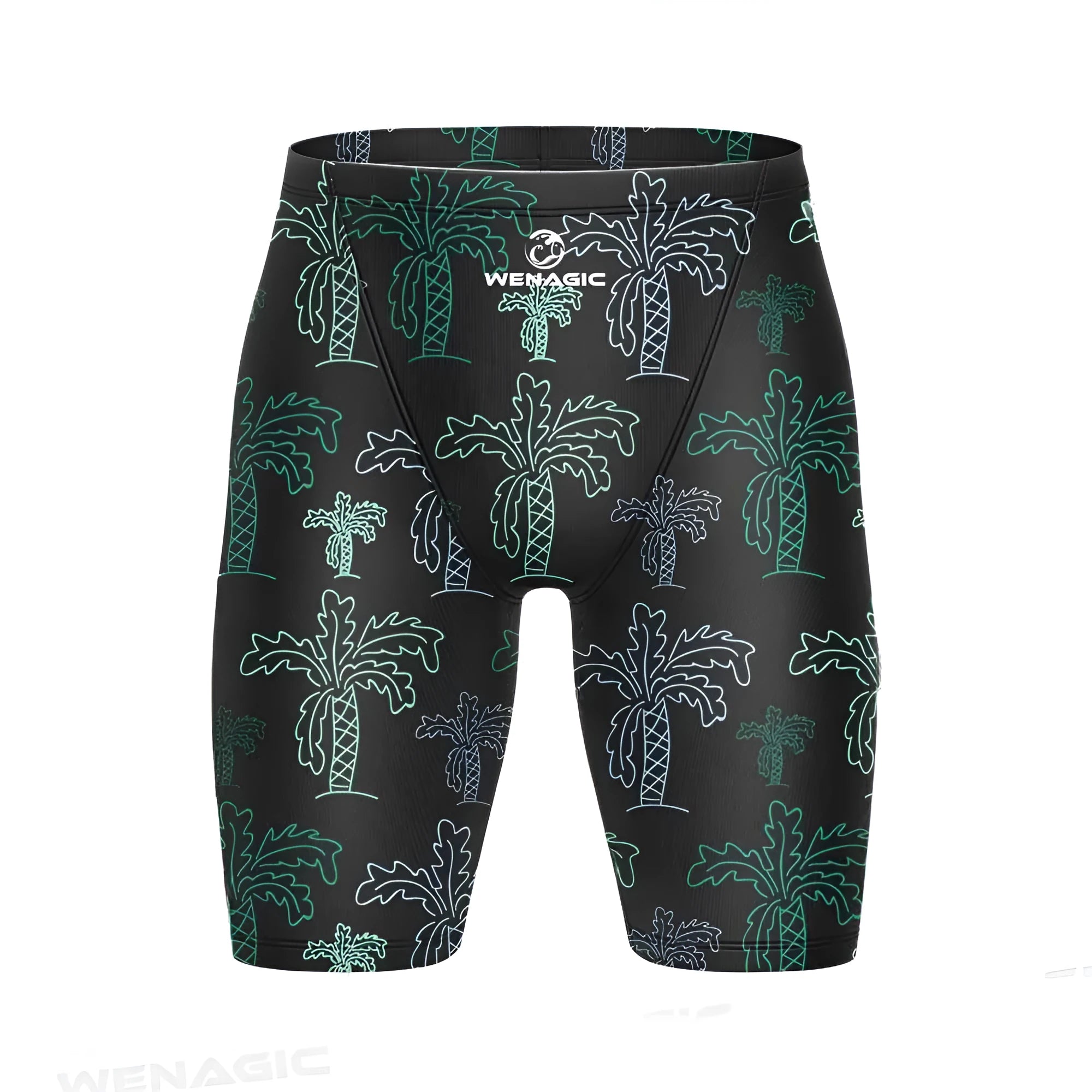 Men's Lycra polyester swimming briefs in briefs style on size chart