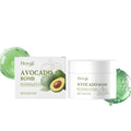 30g avocado anti-aging eye cream jar with shea butter and vitamin E formulation
