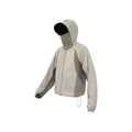 Men's mesh stitch UV protection shirt in desert brown colour showing ventilation detailing