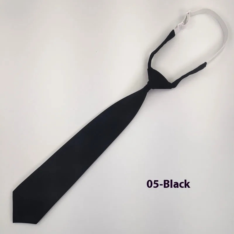 Men's navy blue cotton bow tie with arrow-type styling showing traditional bow tie shape and dimensions