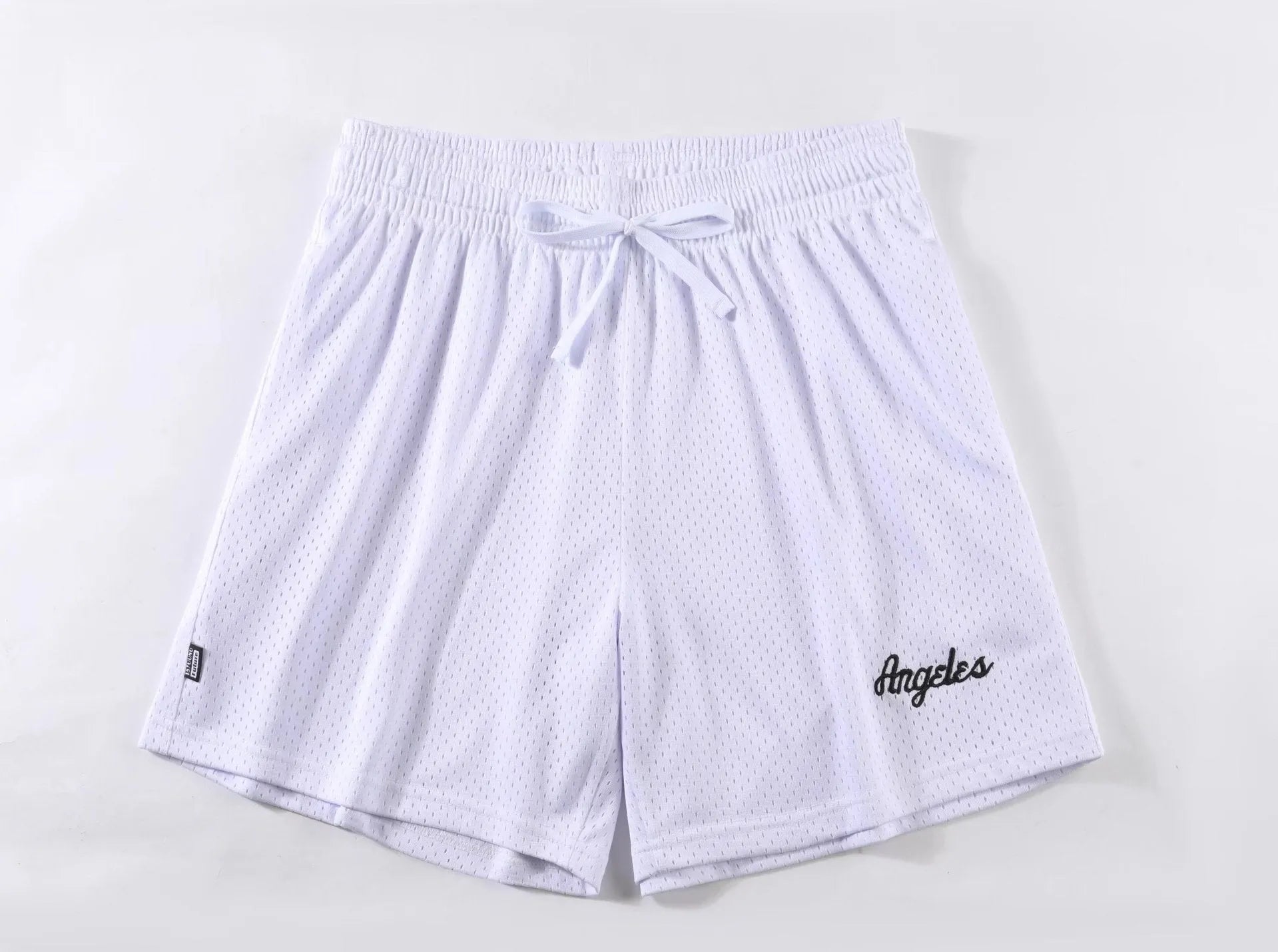 Men's personalised double-layer mesh shorts in various colours showing sport and leisure styling