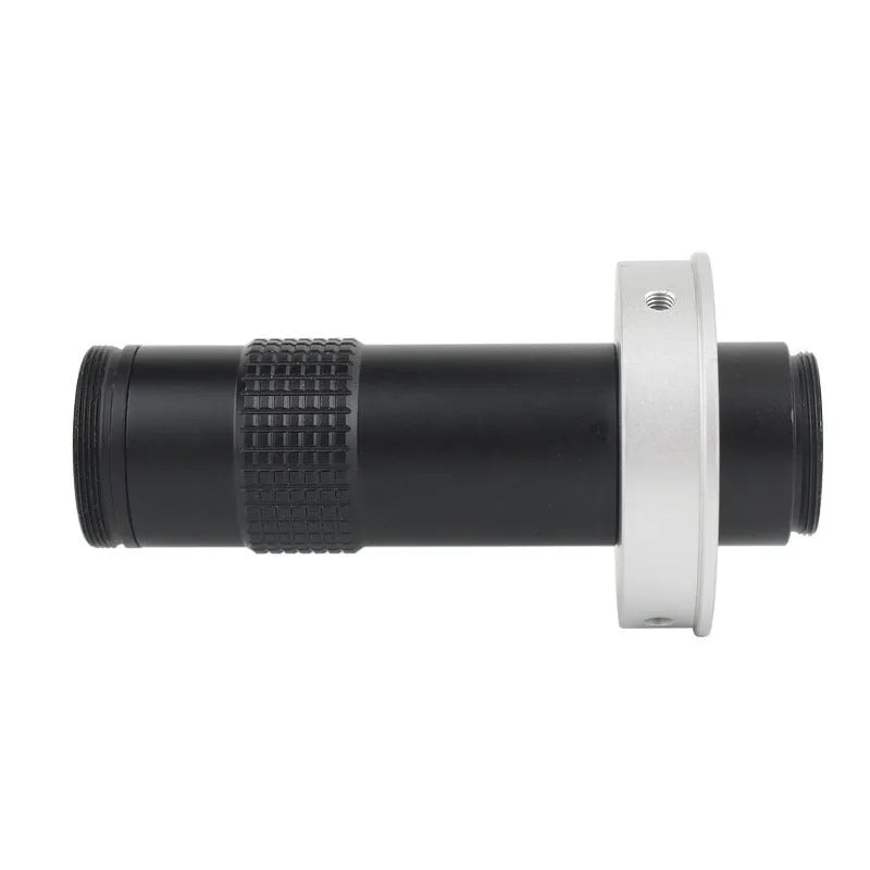 Black industrial camera monocular lens for PCB inspection with 130x magnification