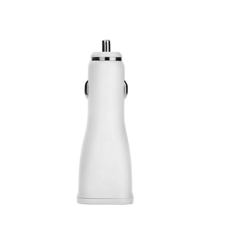 White QC30 single port USB car charger with QC2.0 fast charging technology