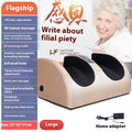 Automatic foot massager machine with kneading function and timer display