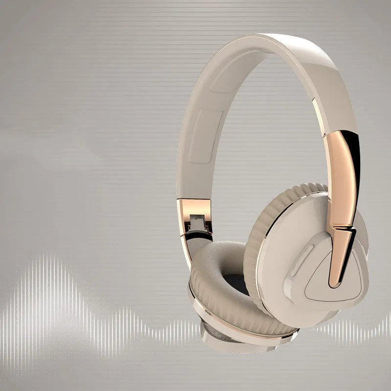 Wireless Bluetooth over-ear gaming headset in black, white, blue or khaki colours with AUX cable
