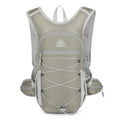 AZELA lightweight hydration backpack with breathable mesh and bungee cord for trail running hiking
