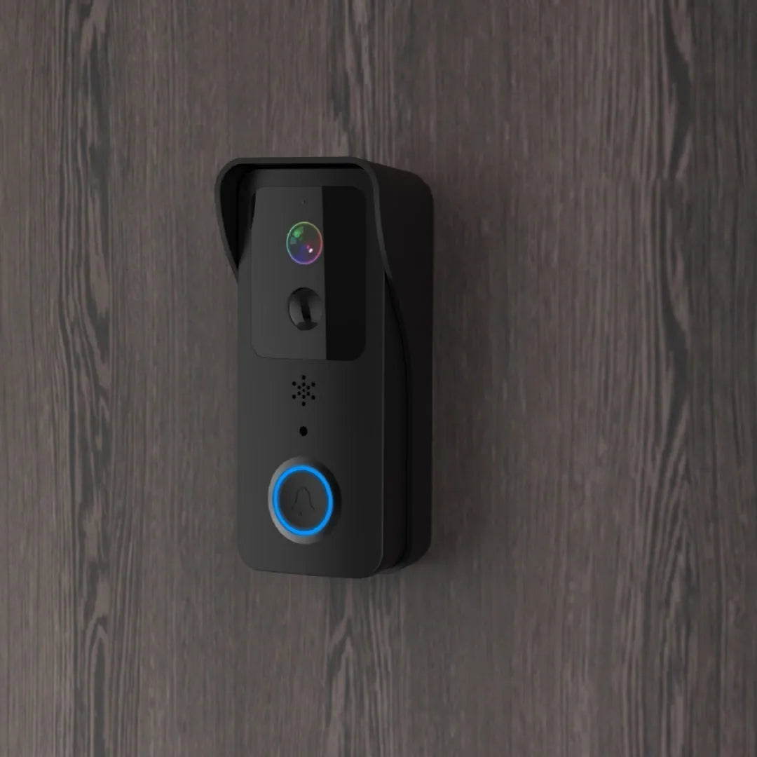 Smart waterproof visual doorbell with remote intercom HD video capability