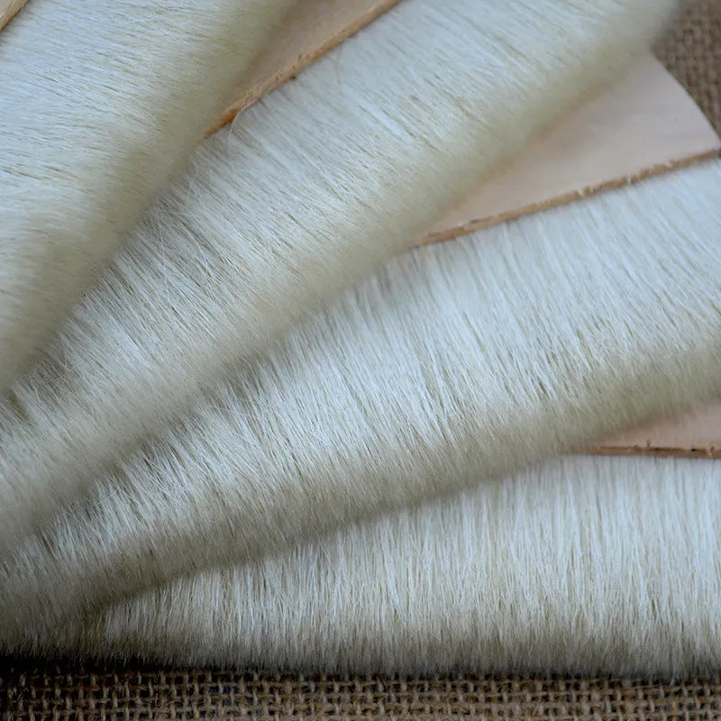 Wool fibre art brush for mounting paste and shading in picture colour.