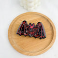 Halloween hair clip with shark and bat design in acetic acid material with four style options