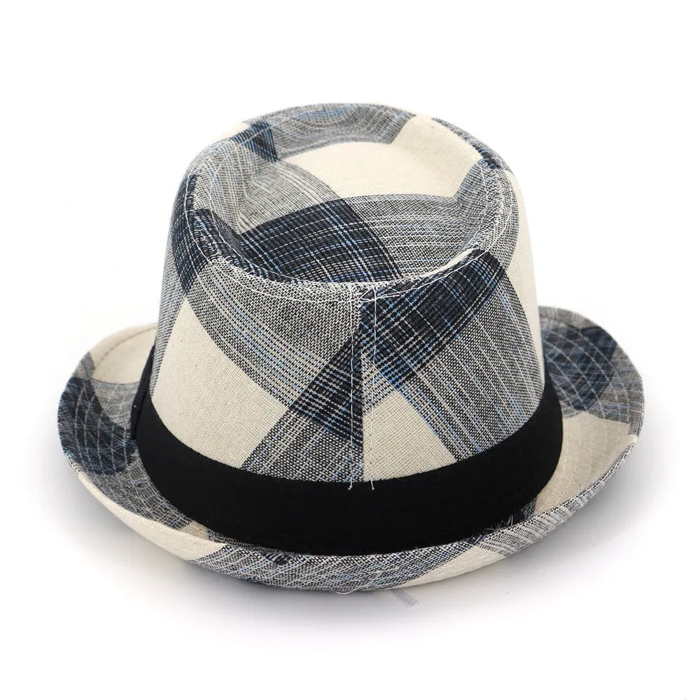 Polyester bell-crown sun hat with 4.5cm brim in black colour option