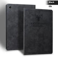 Deer Soft Shell TPU leather iPad protective case in clamshell design showing colour options