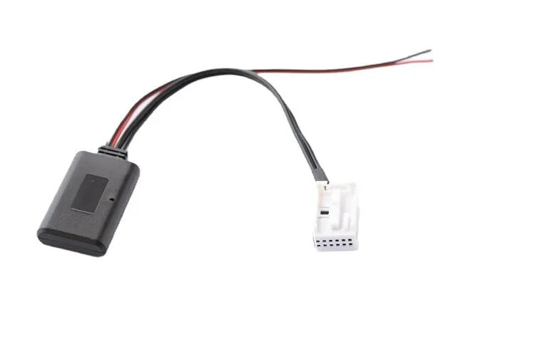 Car audio Bluetooth AUX cable and microphone kit for Citroen and Peugeot RD4 radio upgrades.