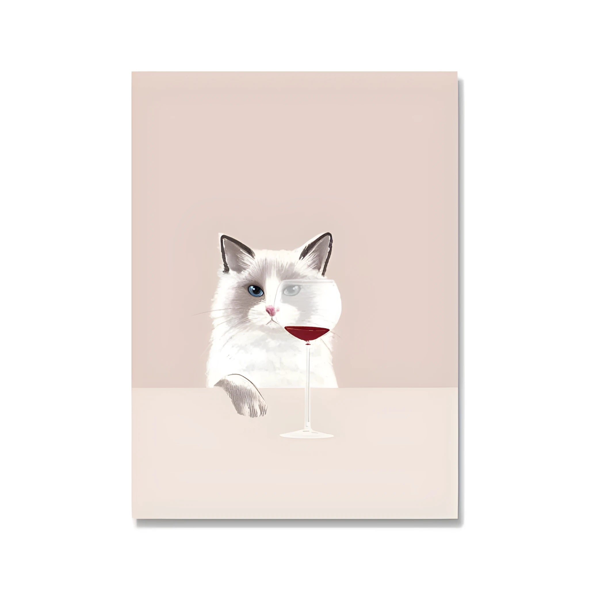 Modern simplicity canvas painting core 40x60cm with white edge for bedroom wall decoration