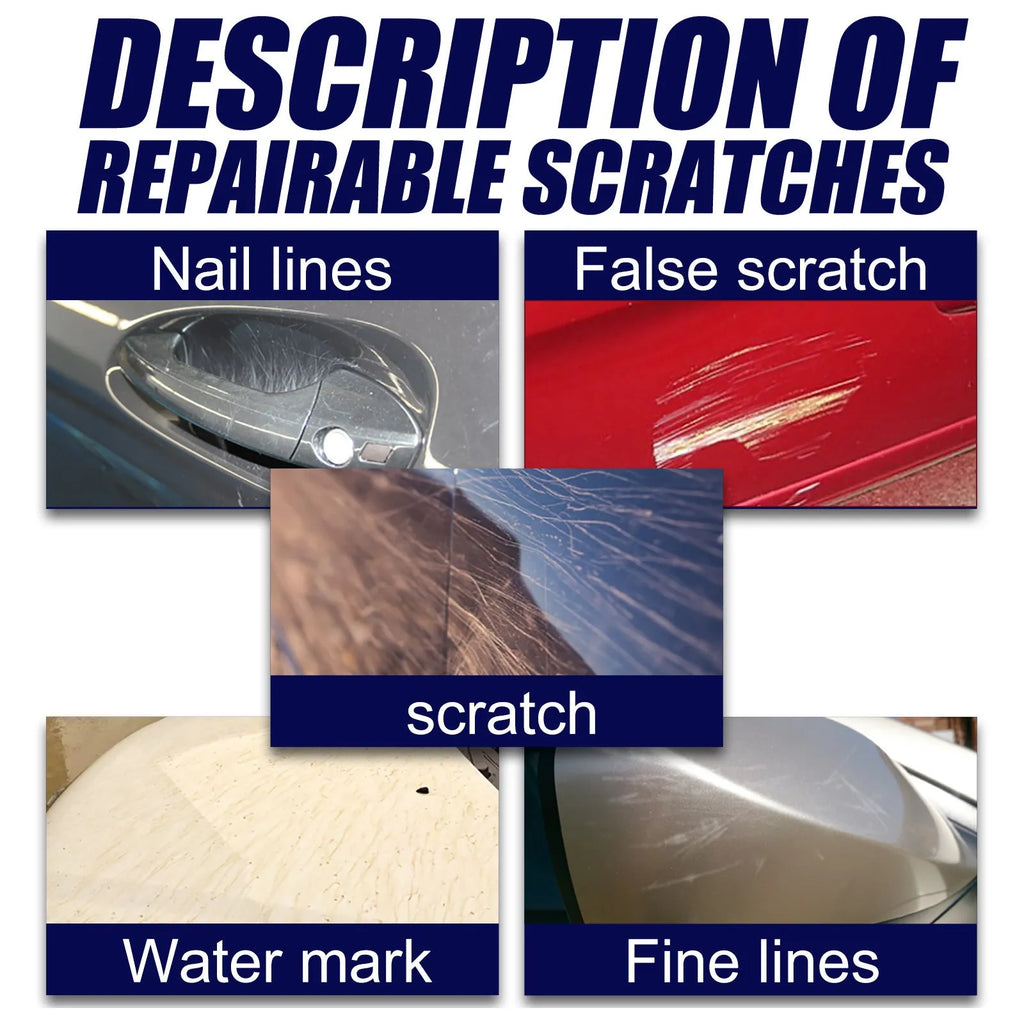 Car paint scratch repair spray in spray bottle for surface scratch removal
