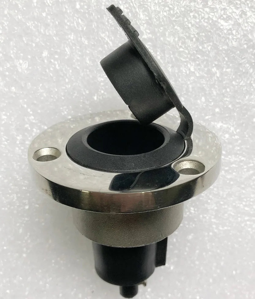Yacht anchor light ring lamp socket with stainless steel pole and ABS plastic body