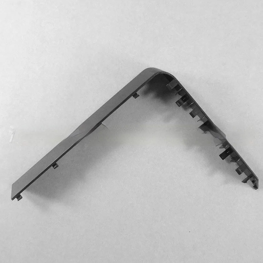 Black and white plastic hard drive baffle cover for 3.5-inch internal drives