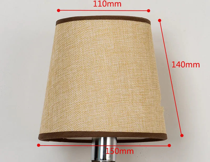 Modern minimalist fabric lampshade in various colours for table and pendant lighting