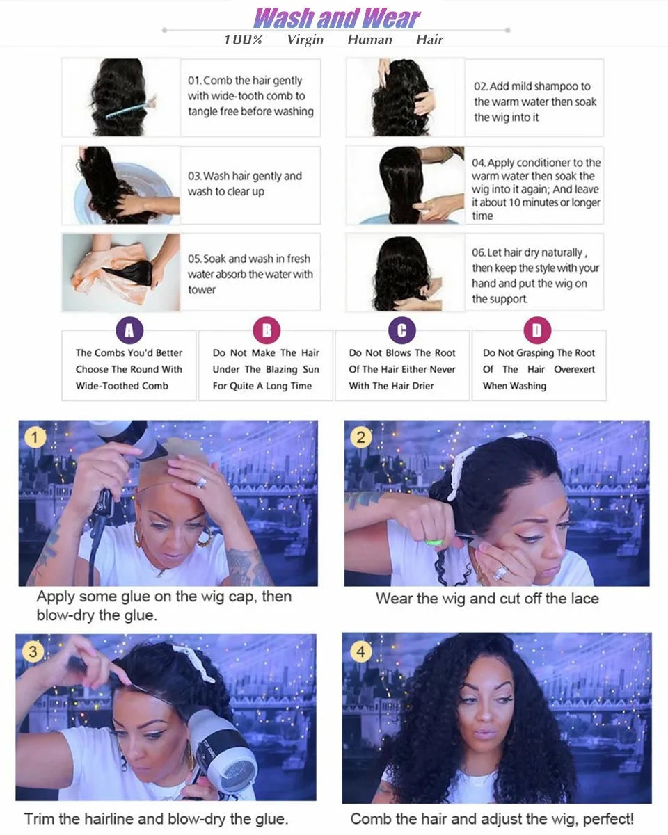 Body wave human hair lace front wig on a mannequin head showing medium long length