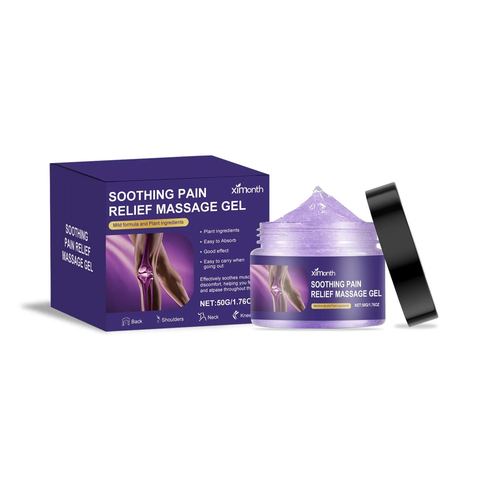 50g tube of body joint care gel for universal skin types