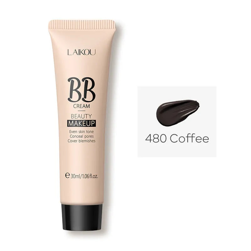 30ml tube of BB cream in one of nine shades, from Ivory White to Brown, for natural, lightweight coverage.