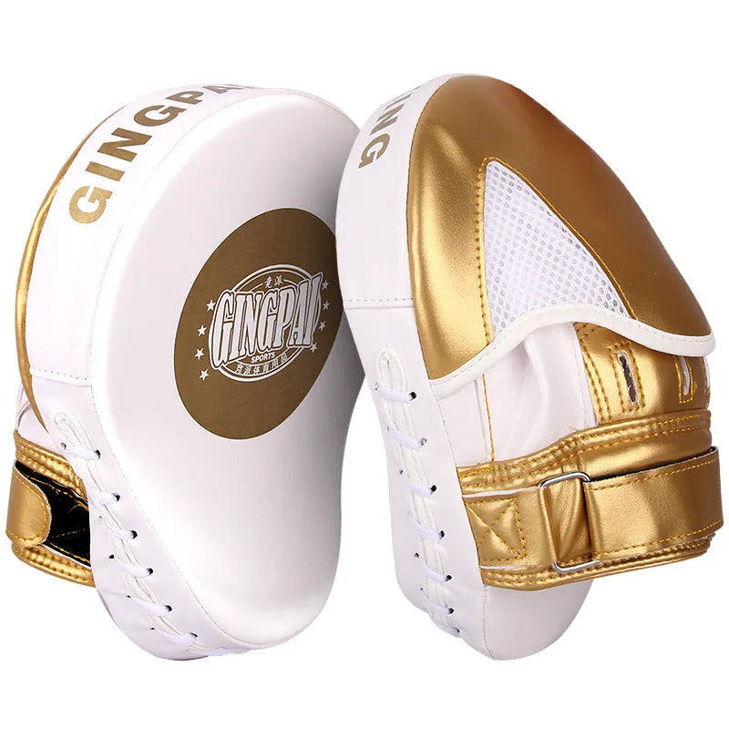 Vertical golden PU boxer sanda baffle target for martial arts training