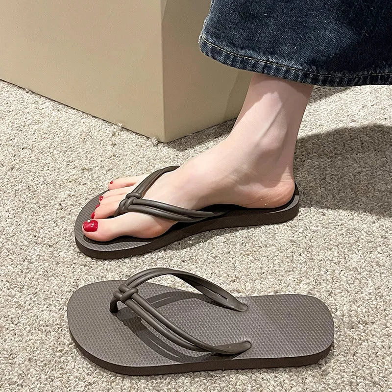 Men's casual flip flops with toe covering design in five colour options on PVC injection moulded sole