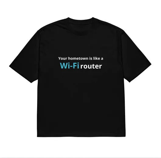Black men's T-shirt with a 3D cartoon pattern, featuring a round neck and short sleeves.