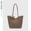 PU leather casual shoulder handbag in vertical square shape with sewing line detail in multiple colours