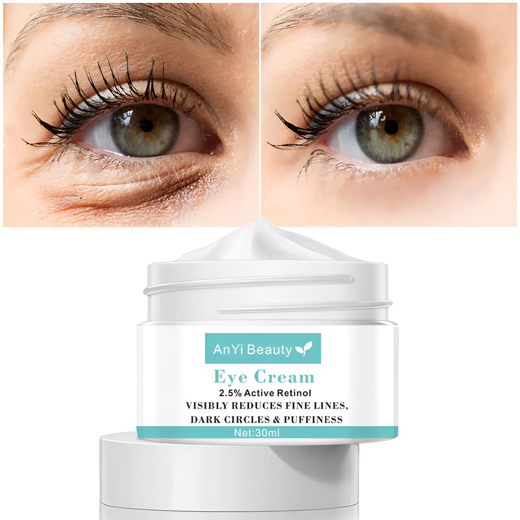 30ml women's eye cream bottle for targeted skin treatment around eyes