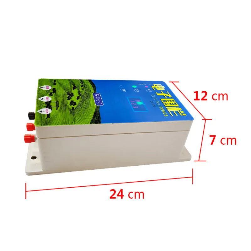 Pasture electronic host high voltage pulse breeding grid fence full set with alarm monitor