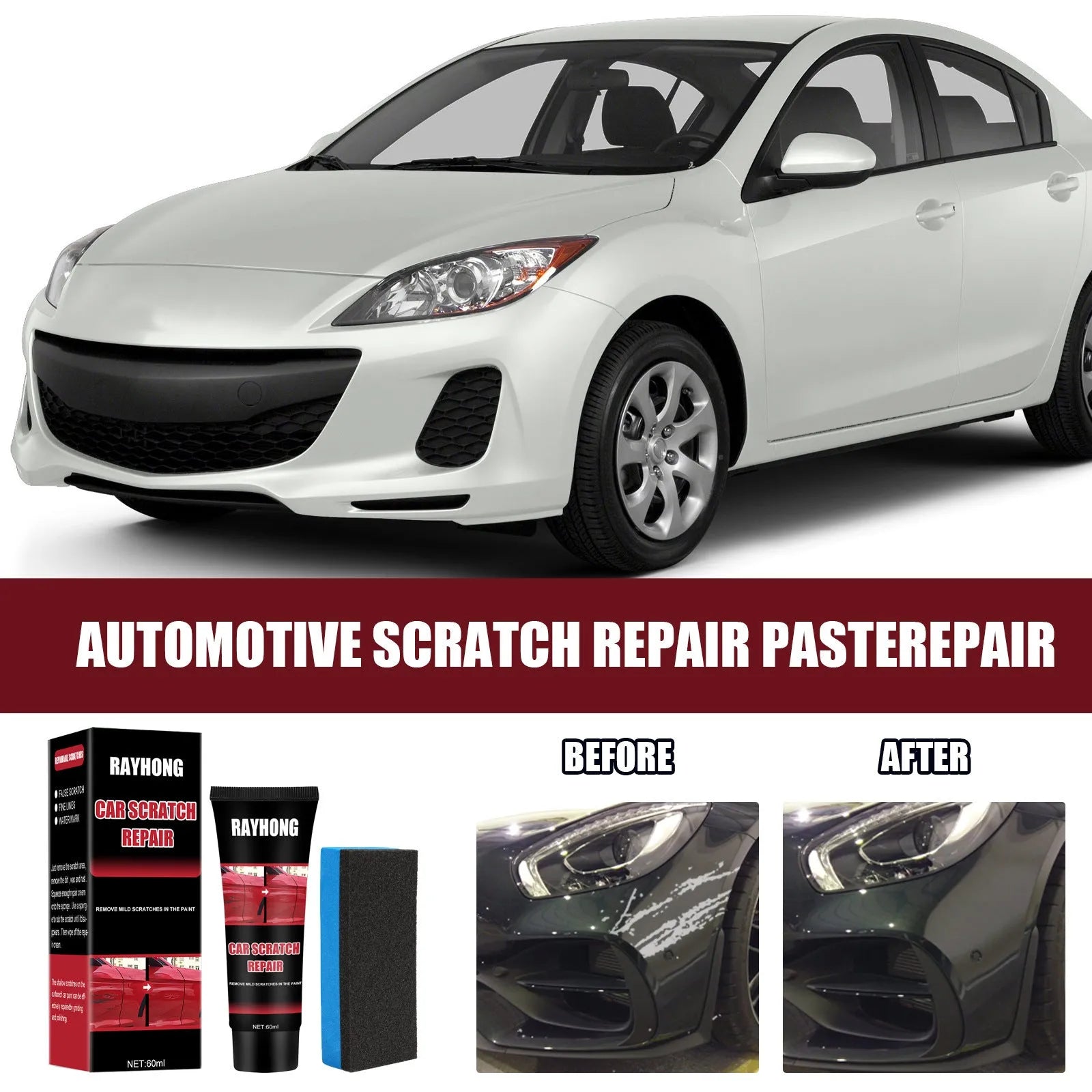 60ml bottle of car scratch repair and polishing wax