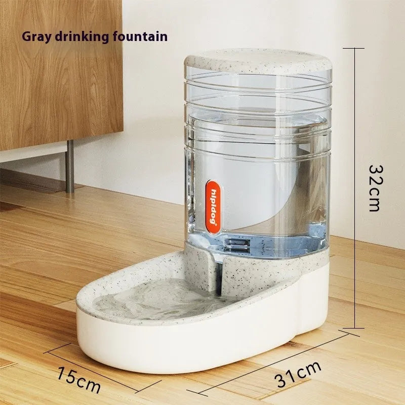 Automatic pet water fountain 3.8L second generation feeder in grey blue pink green for cats and dogs
