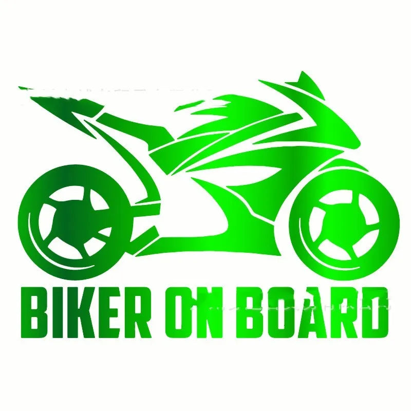 Motorcycle reflective sticker PET material available in multiple colours and sizes