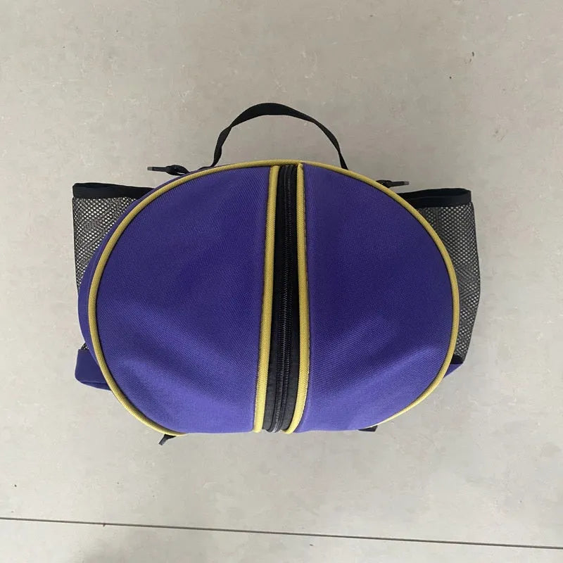 Oxford cloth basketball training bag with 9-litre capacity shown in available colour options