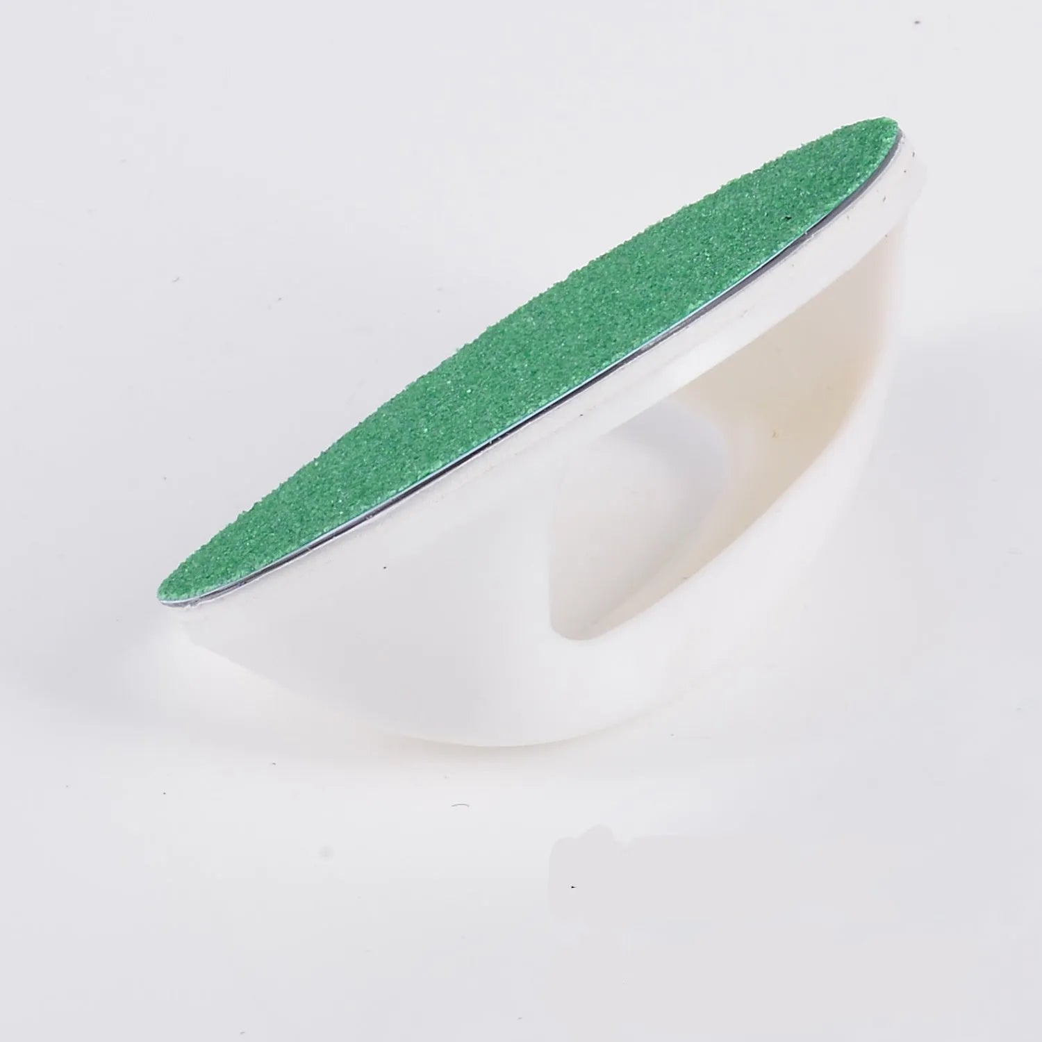 Square dog nail file board with ergonomic handle in chosen colour, showing replaceable sandpaper surface.