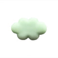 Resin car air vent fragrance clip in cartoon design, 17mm by 27mm, shown in one of six colours.