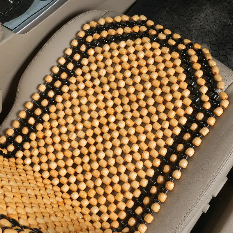 Summer ventilation car seat cushion in breathable mesh, universal fit for five-seat vehicles