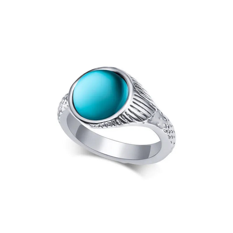 Imitation pearl mermaid ring in classic style, available in sizes No 7, No 8, No 9