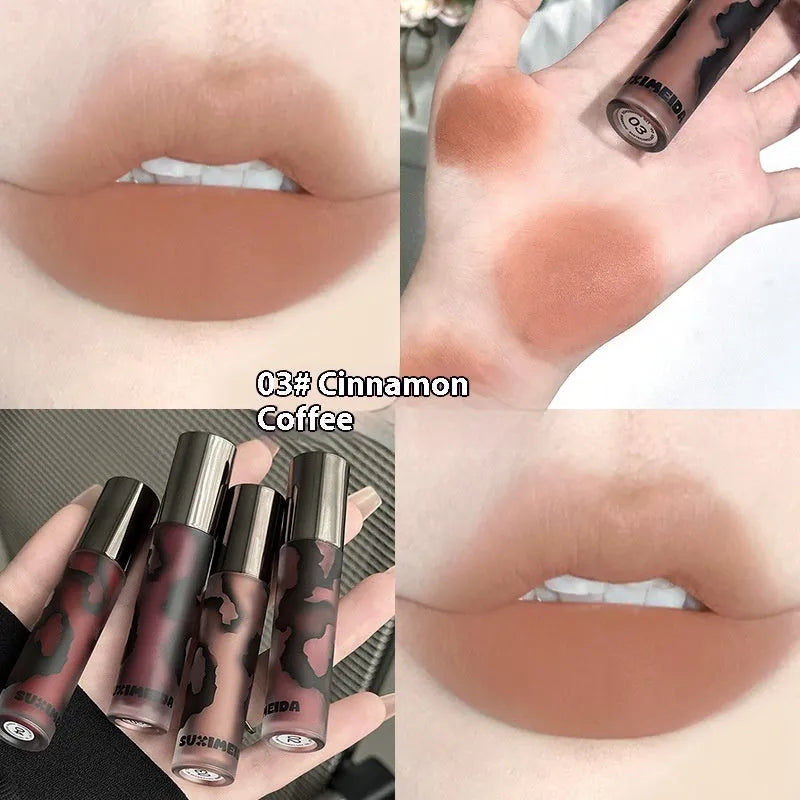 Lava Secret no-stain matte lip mud lipstick in five colour shades