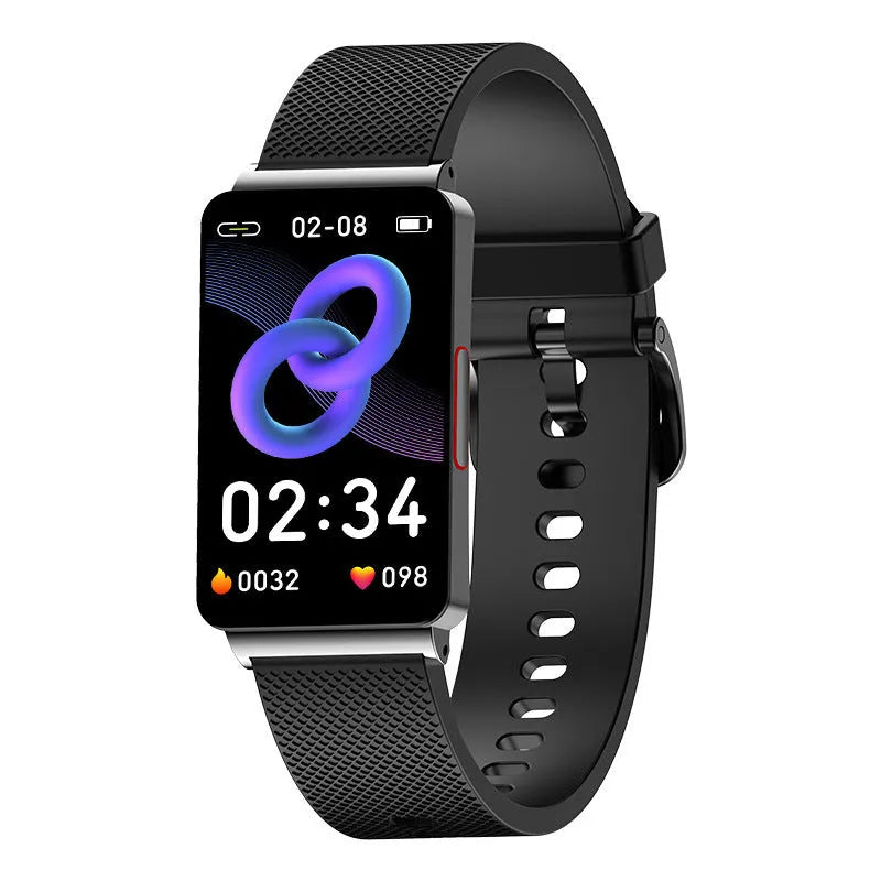 EP08 blood glucose smart bracelet with touch screen display on wrist