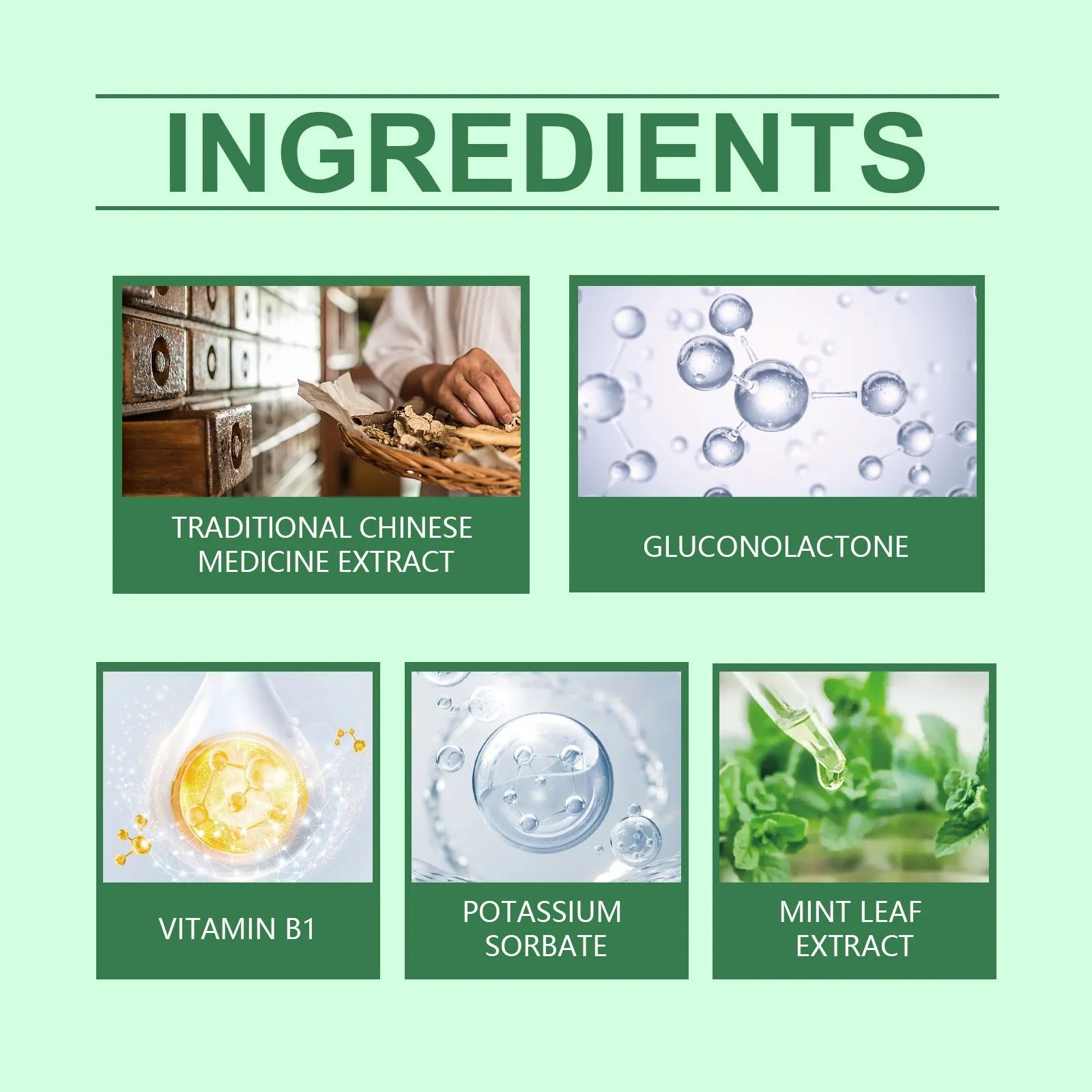 Googeer sea moss liquid drops body treatment bottle, 60ml capacity, 3.3x3.3x12cm size.