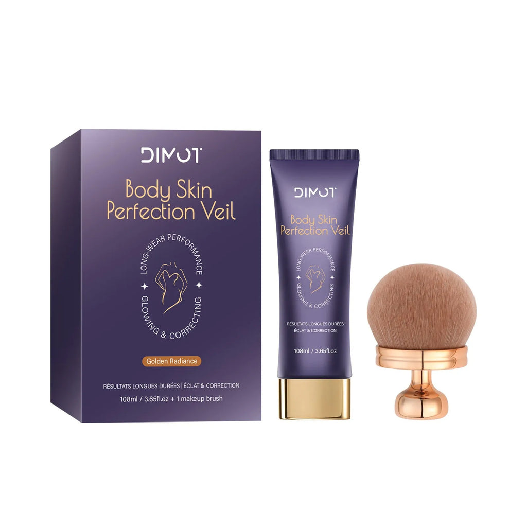 108ml waterproof concealer cream with brush for covering body tattoos and birthmarks.