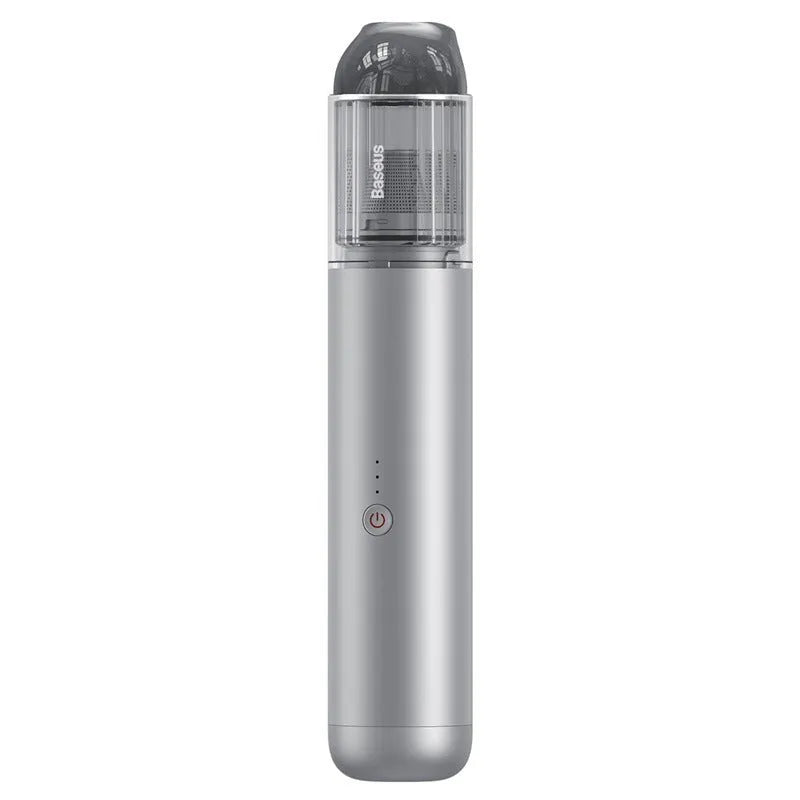BASEUS A3 wireless car vacuum cleaner in black or silver with Type-C charging port