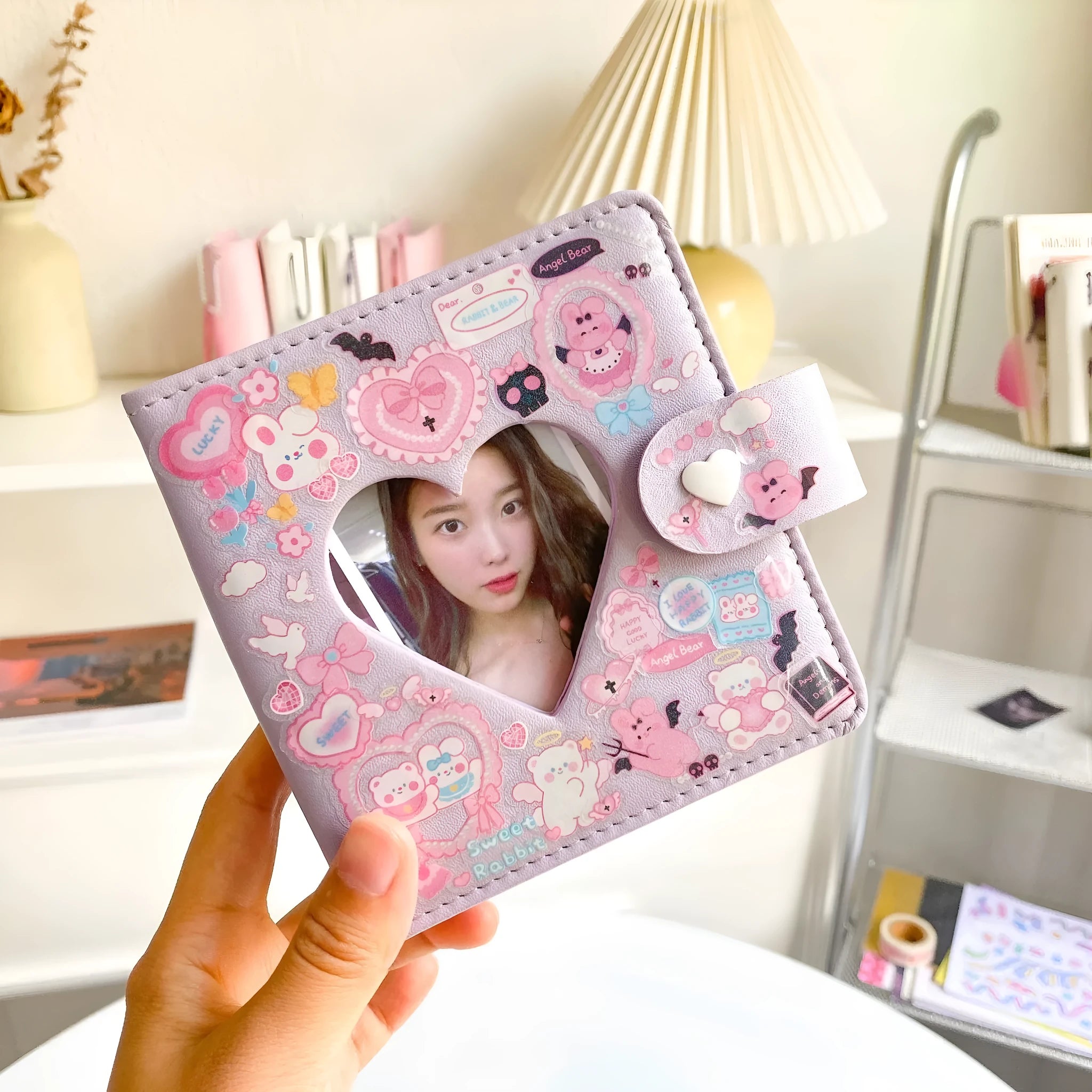 PVC waterproof cartoon stickers for notebook decoration in various styles