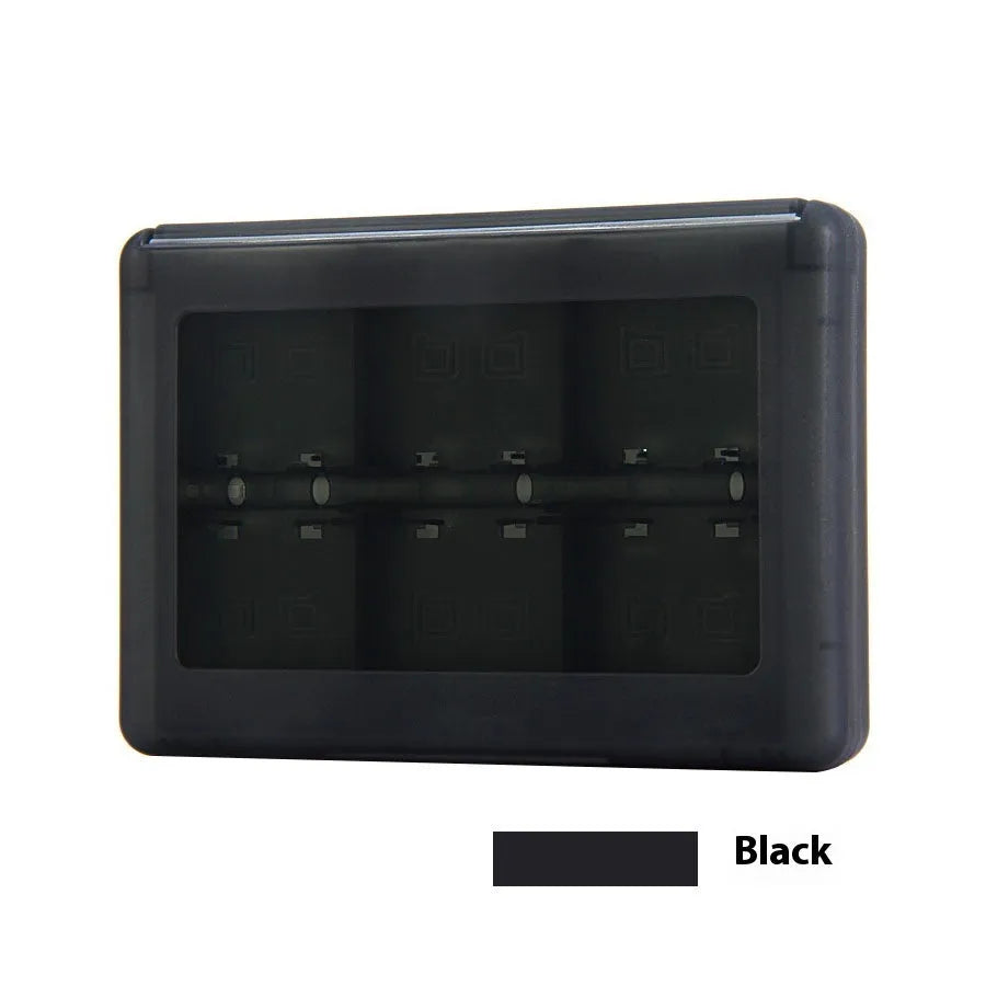 NDS 3DS 28-in-1 Game Card Storage Box in PP case with compact dimensions