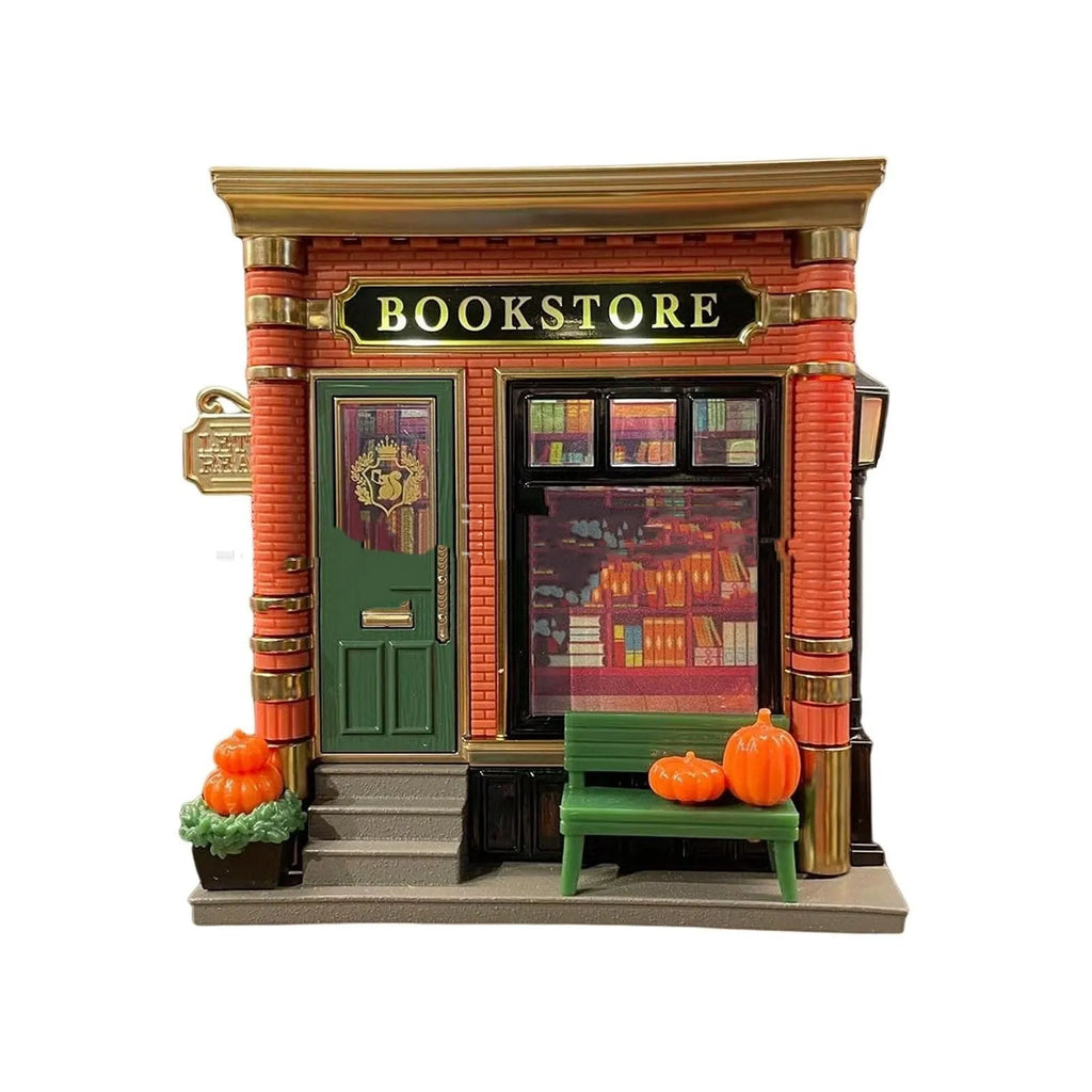 Cartoon house-shaped resin night light ornament with a US plug for Christmas decoration and gifting.
