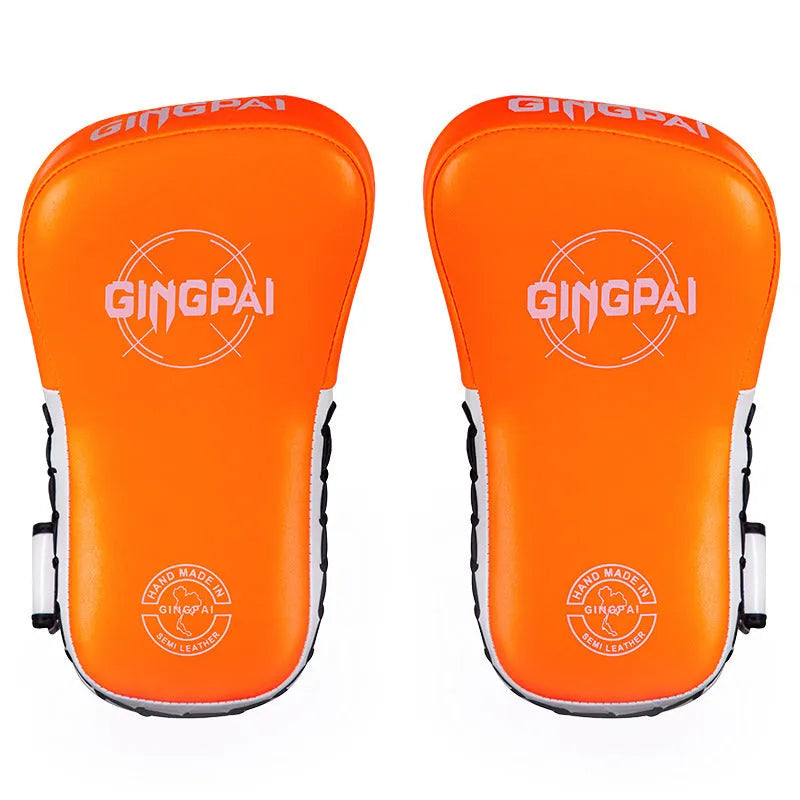 Children's PU hanging boxing target pads in black and white for combat training and martial arts practice
