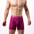 Men's low waist lace mesh boxers in a geometric pattern, available in multiple colours.